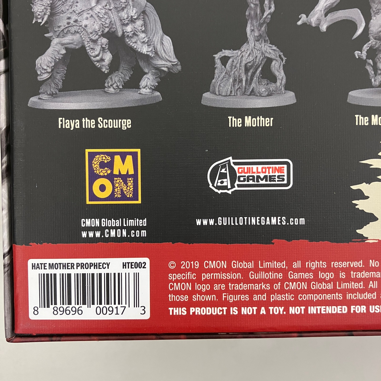 HATE Board Game Kickstarter Exclusive with Extras 2019 CMON Guillotine Games Lot