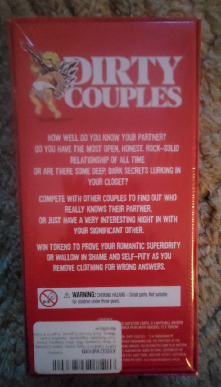 Dirty Couples Adult Party Game Age 18+ 2-10 Players