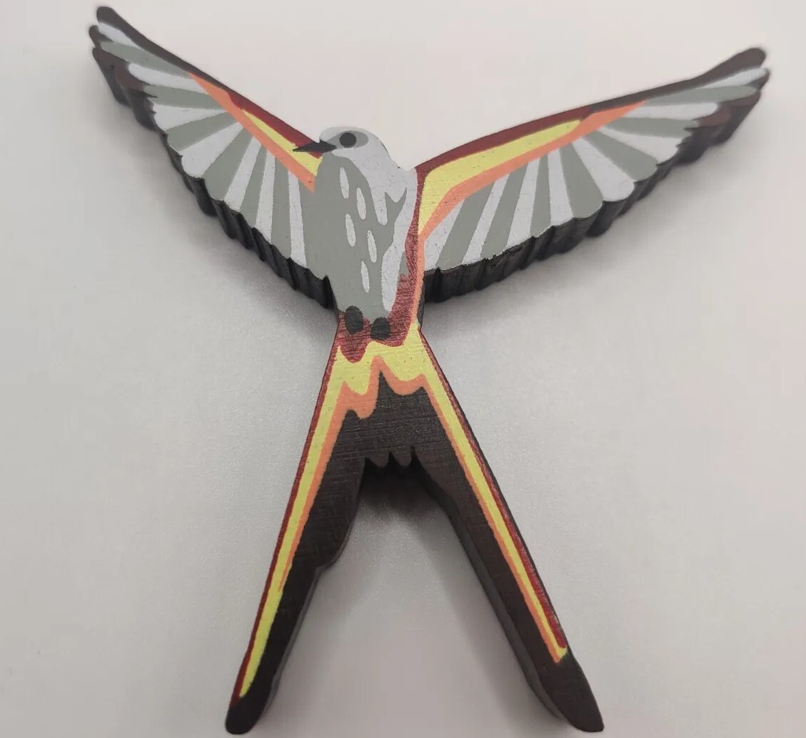 Wingspan Board Game Painted Wooden First Player Token