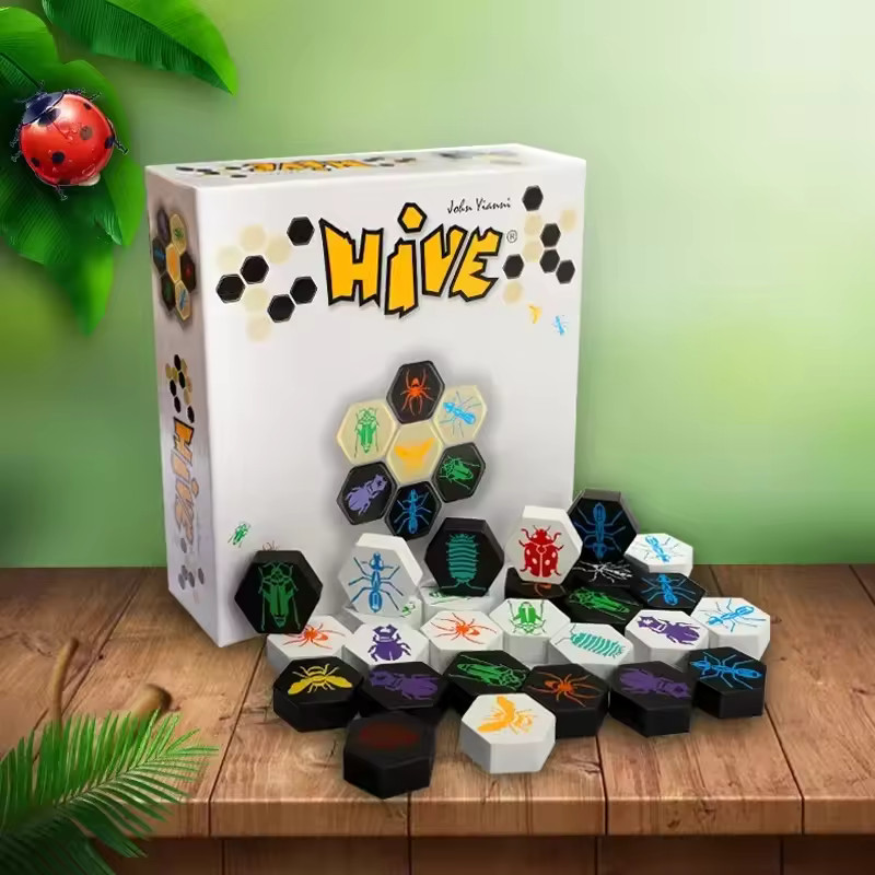 Hive Board Game 2 Player Family Fun Strategy Travel Party Entertainment Game