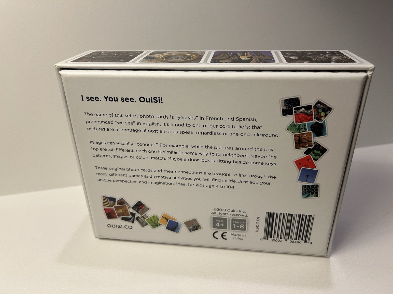 OuiSi: Creative Photo Card Games that Ignite a Sense of Connection NEW Open Box