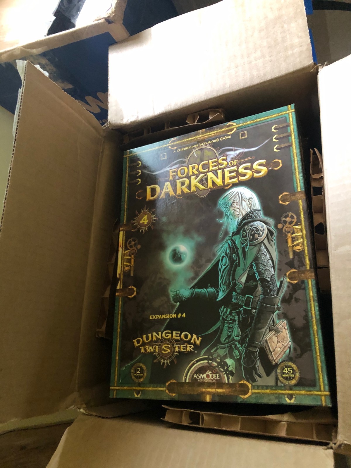 Dungeon Twister Lot: Core and Expansions 1-5, UNPUNCHED