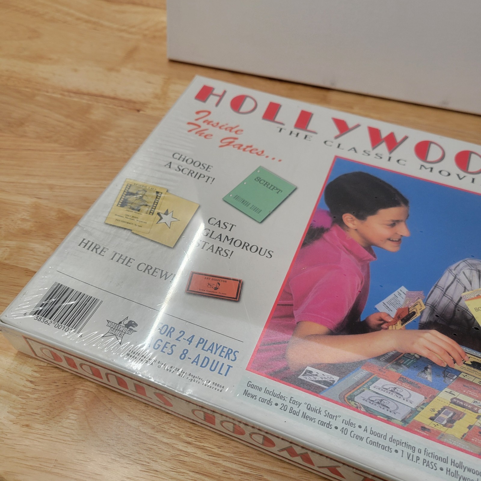 SEALED Hollywood Studio Board Game 1997 Classic Movie Making NEW