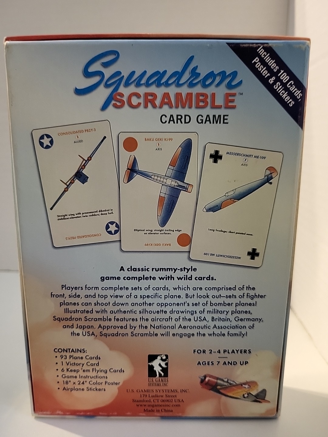 Squadron Scramble Card Game Complete