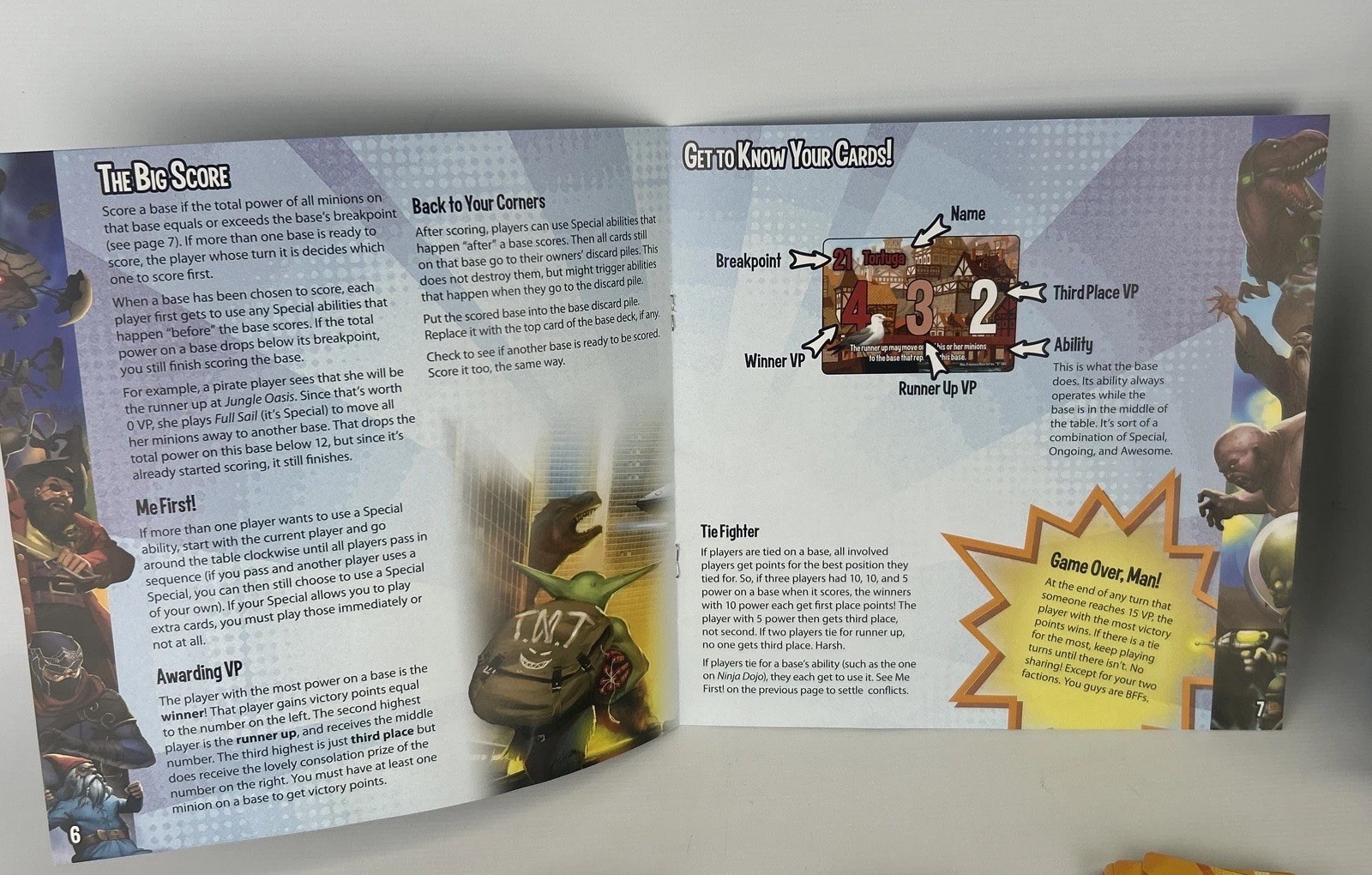 Smash Up Board Game Card Game Original Base Game Paul Peterson 100% Complete