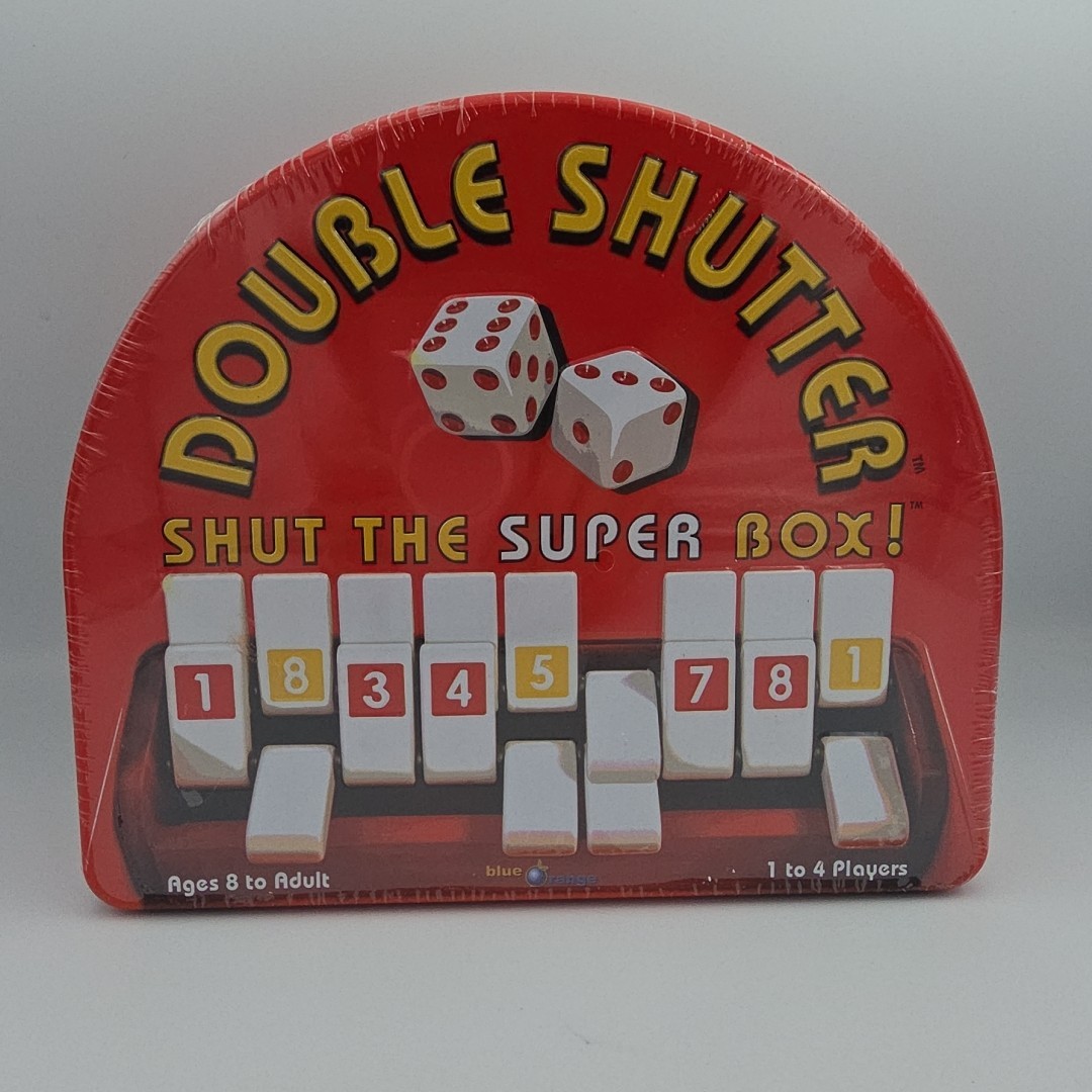Double Shutter – Shut the Super Box! by Blue Orange Games (Ages 8+, 1-4 Players)