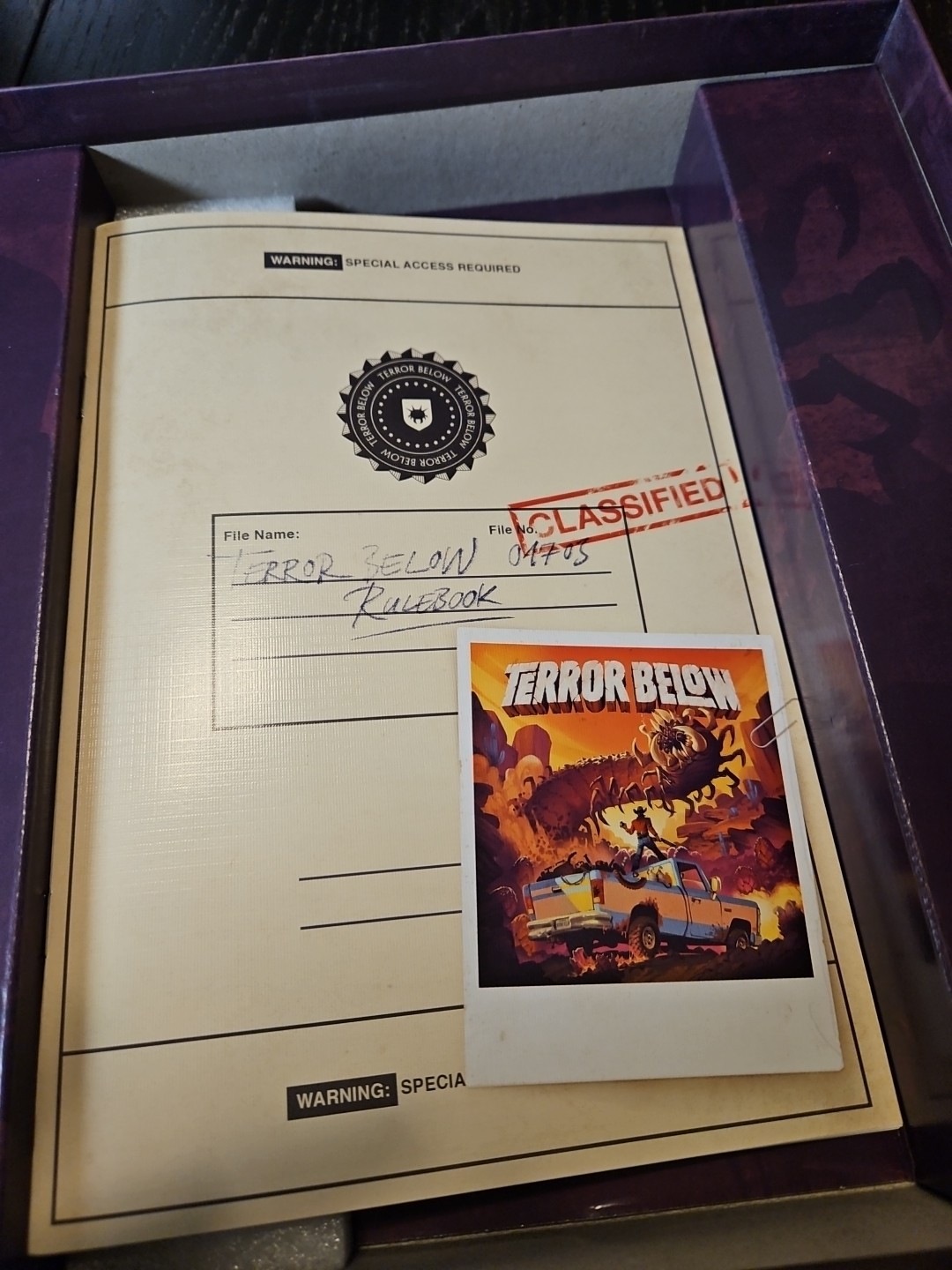 Terror Below Board Game by Renegade Game Complete