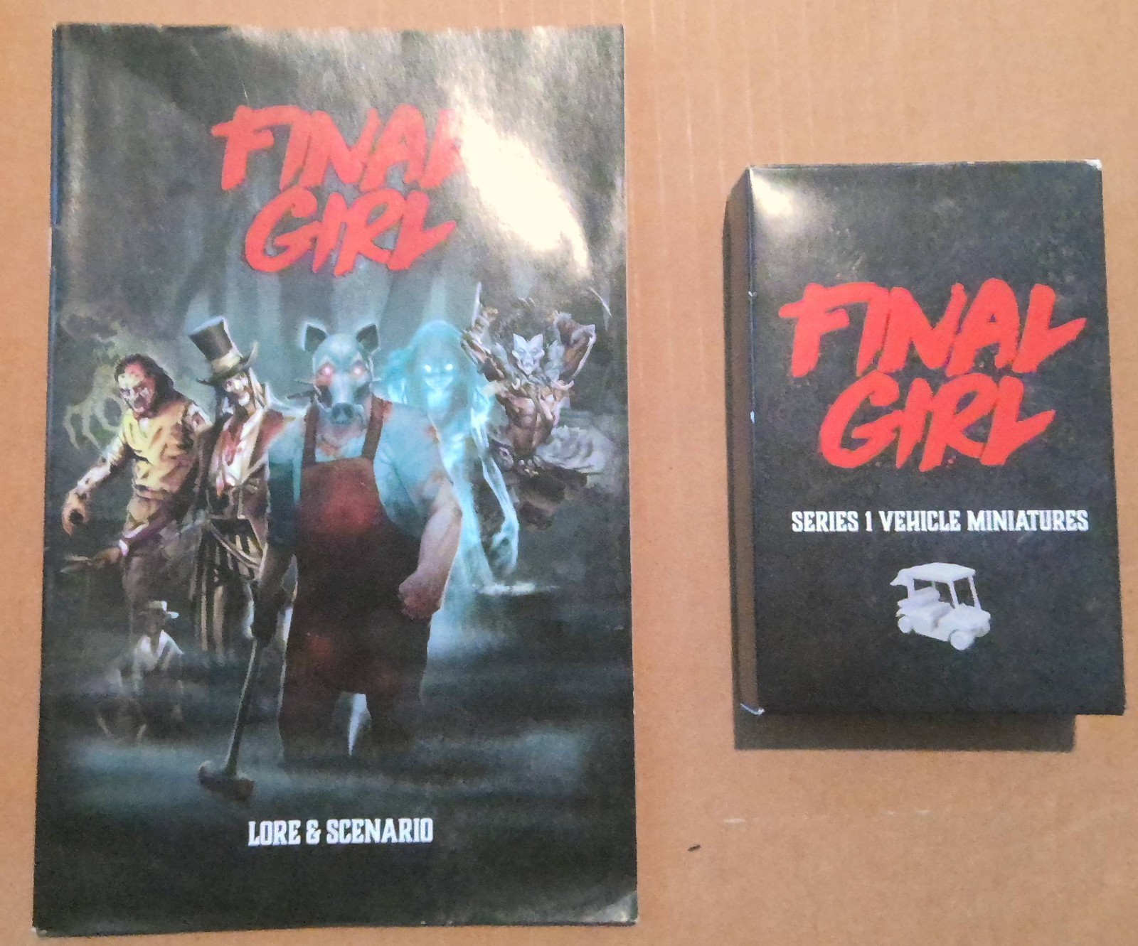 Van Ryder Games Final Girl Core Game + 5 Expansions + Series 1 Vehicle Set