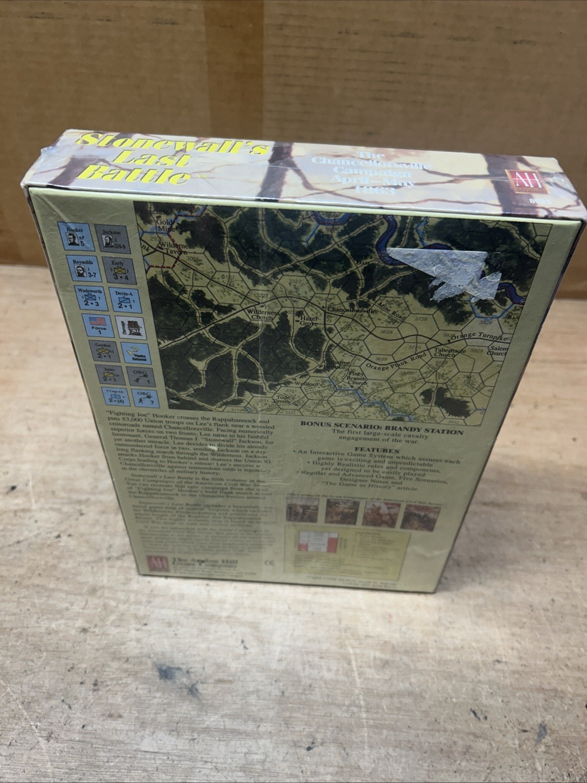 Avalon Hill Games Stonewall’s Last Battle: The Chancellorsville Campaign *NEW*