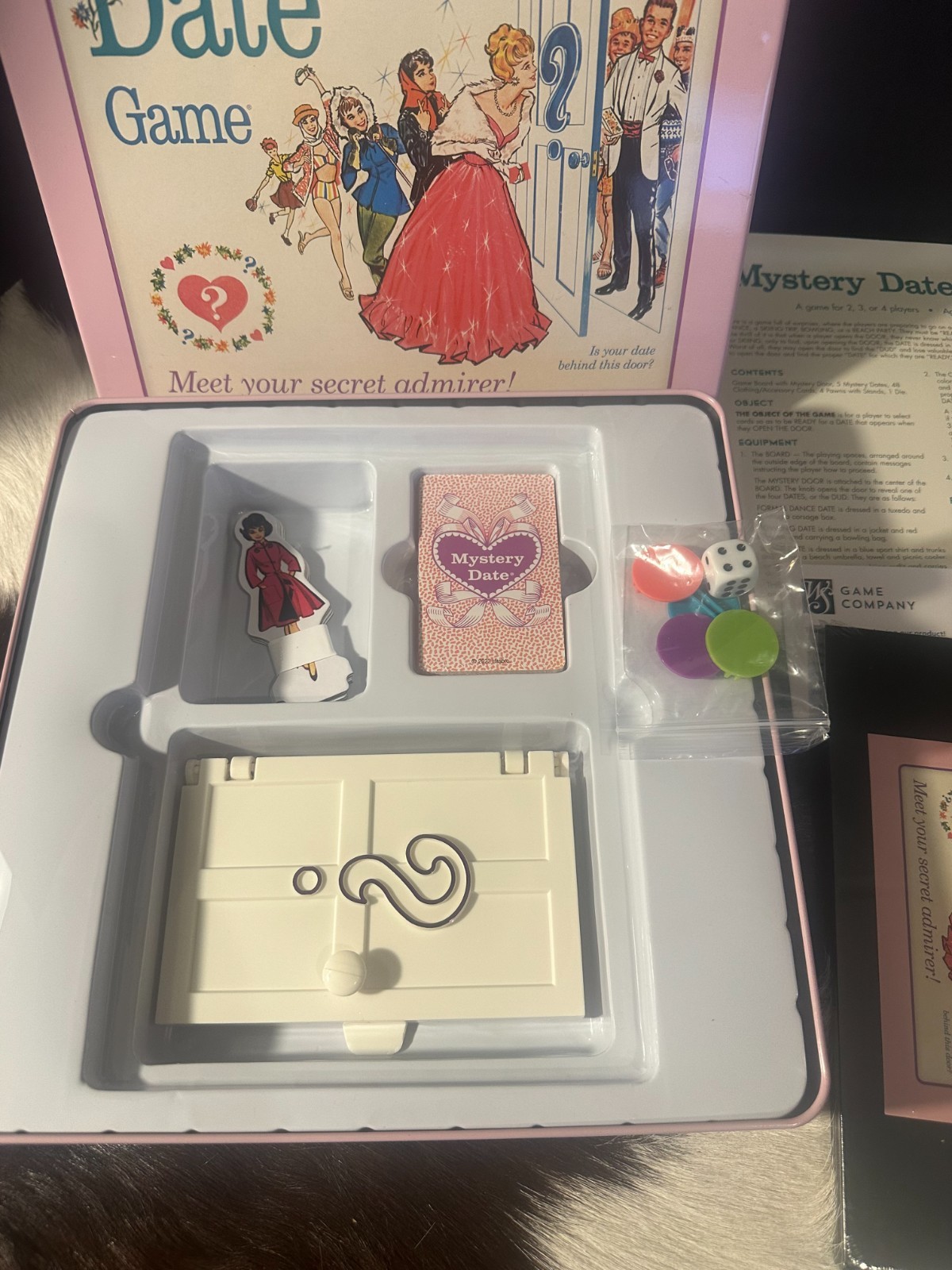 Mystery Date Game Nostalgia Edition NIB Complete Set