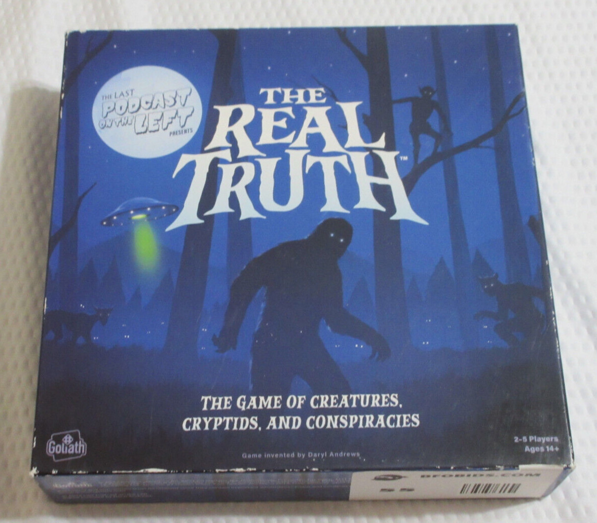 The Real Truth Board Game A Game of Creatures Cryptids & Conspiracies