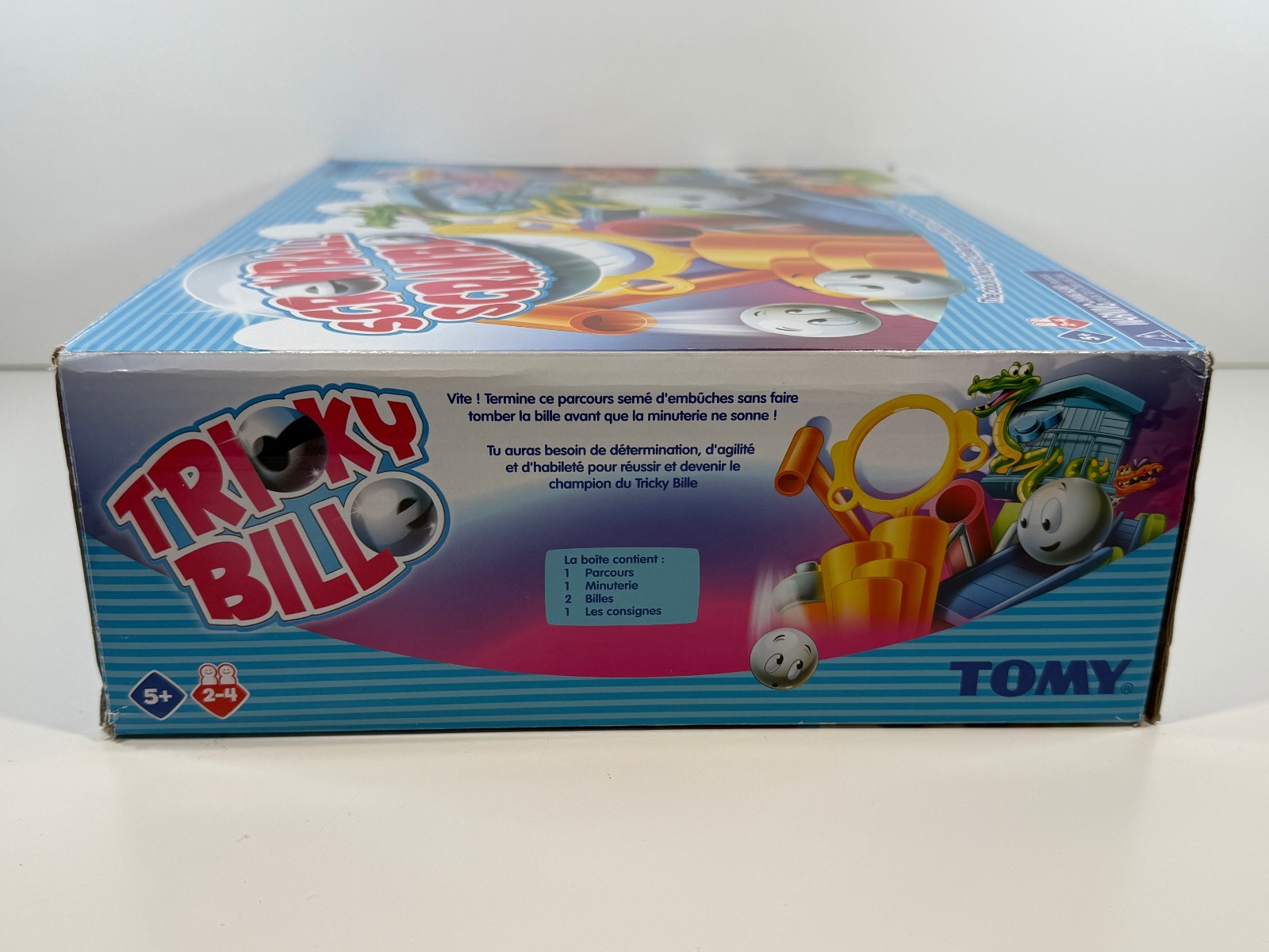 Tomy Screwball Scramble Tricky Bille Classic Retro Action Board Game Ball Maze