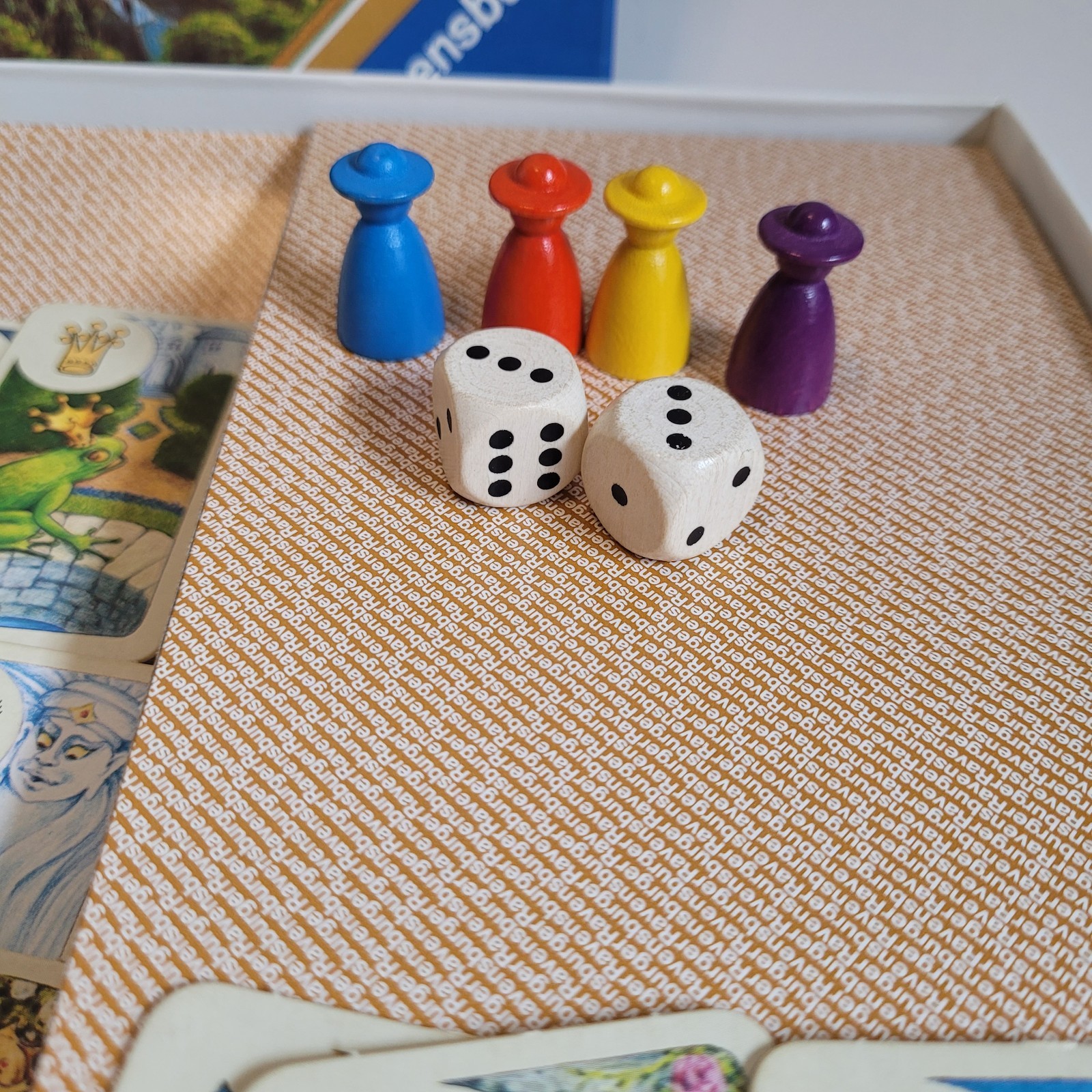 Vtg 1982 Enchanted Forest Board Game Ravensburg Germany Incomplete Description