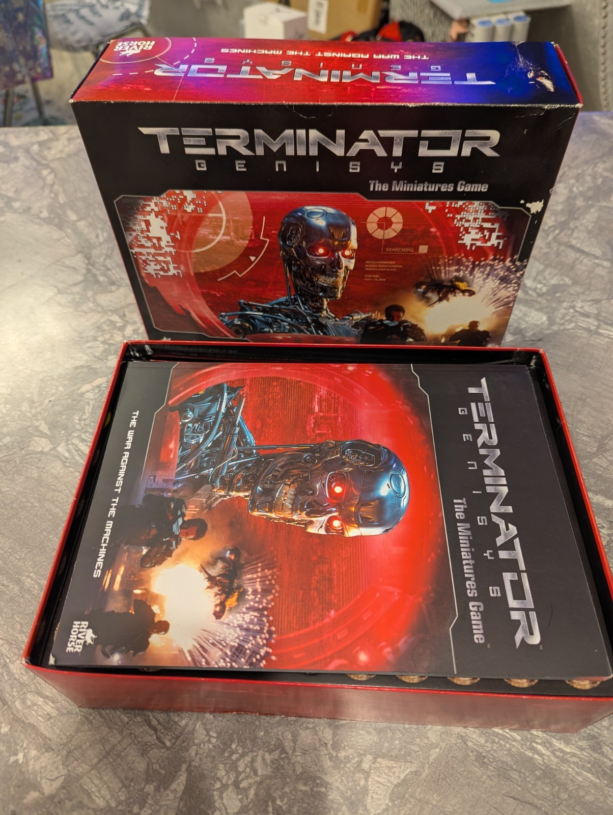 Terminator Genisys The Miniatures Game- The War Against The Machines- Unpunched