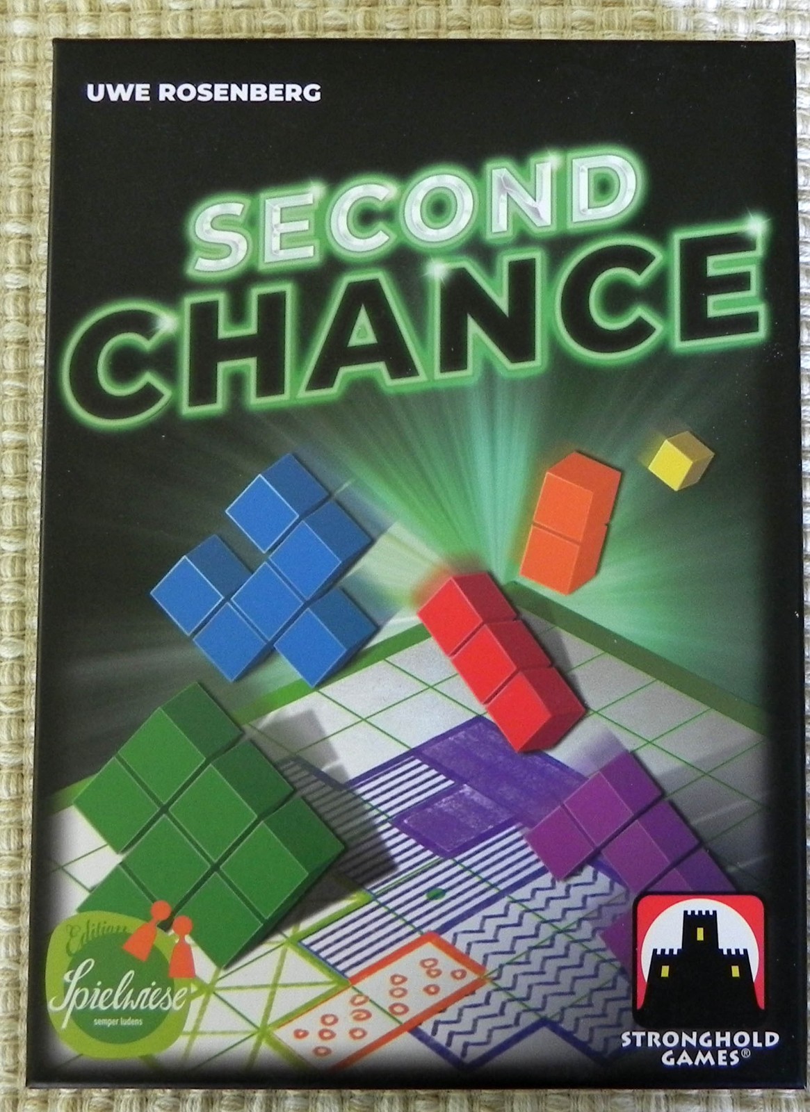 Second Chance card board Game by Stronghold Games 2019 Uwe Rosenberg EUC