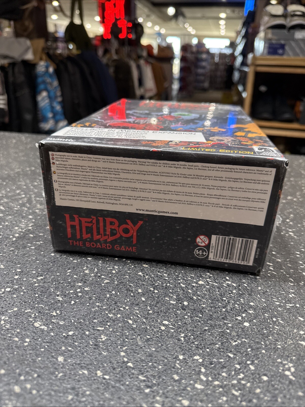 Hellboy The Board Game Hellboy in Mexico Expansion Horror Game By Mantic Games