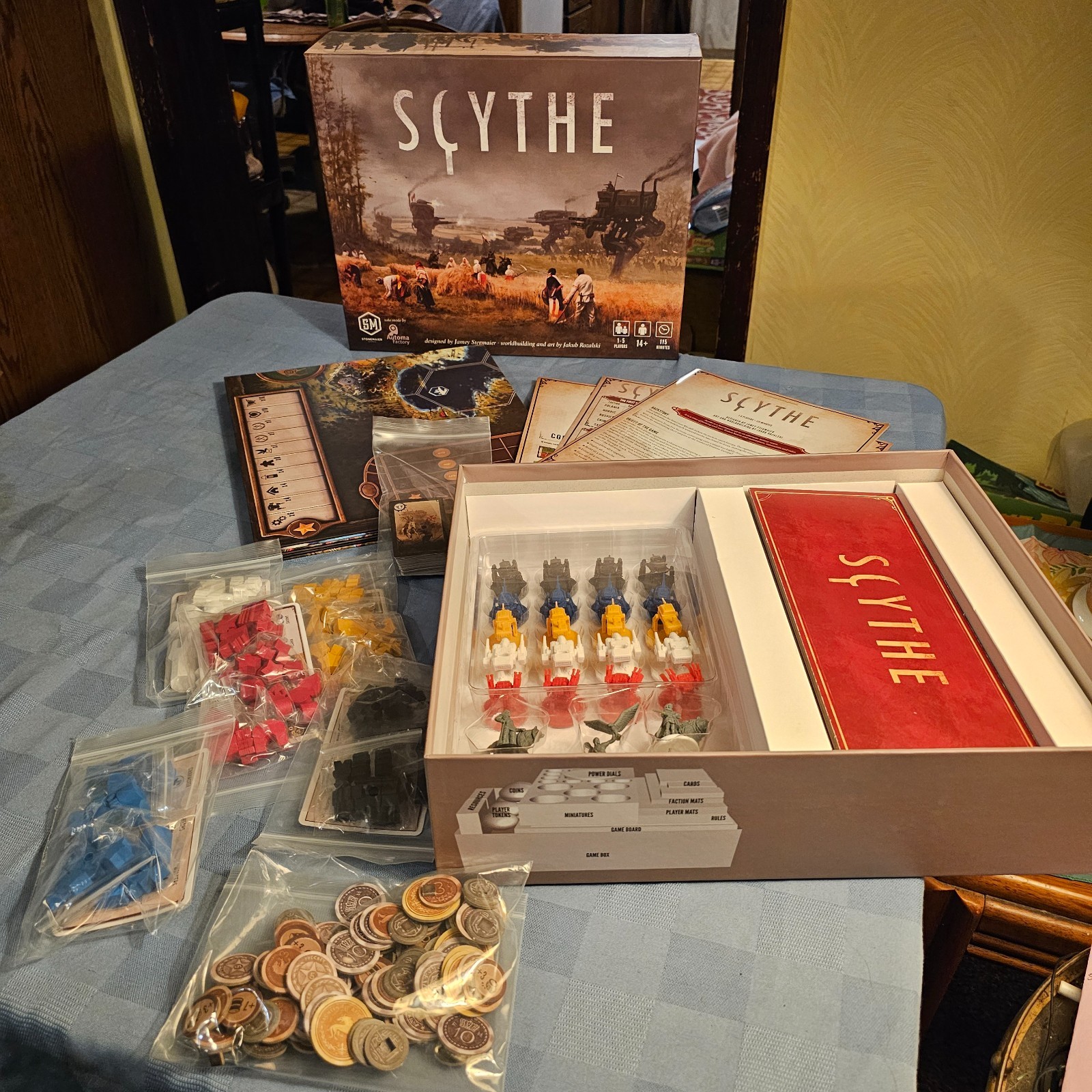 SCYTHE board game – EXCELLENT CONDITION-Complete