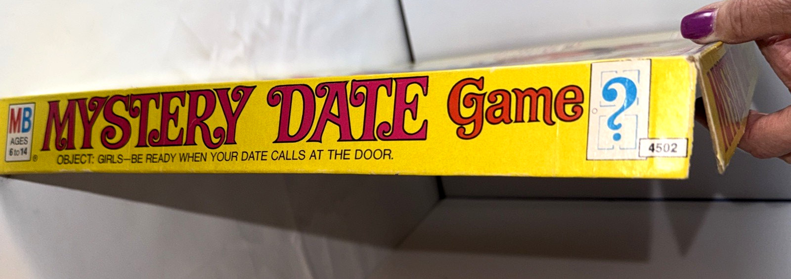 Vintage Mystery Date Board Game Complete Milton Bradley 1972