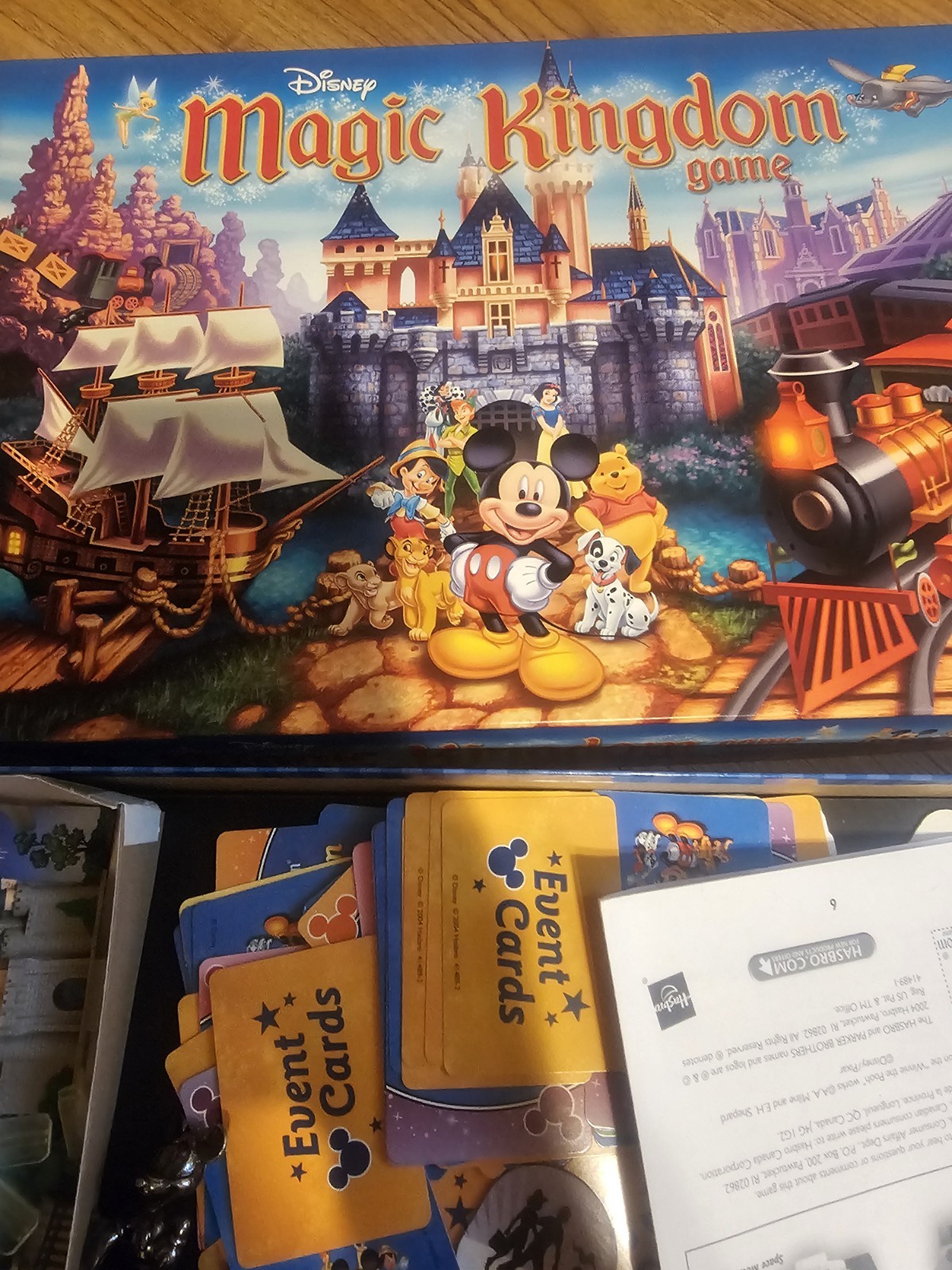 Vintage Disney Magic Kingdom Board Game 2004 100% Complete Family Fun