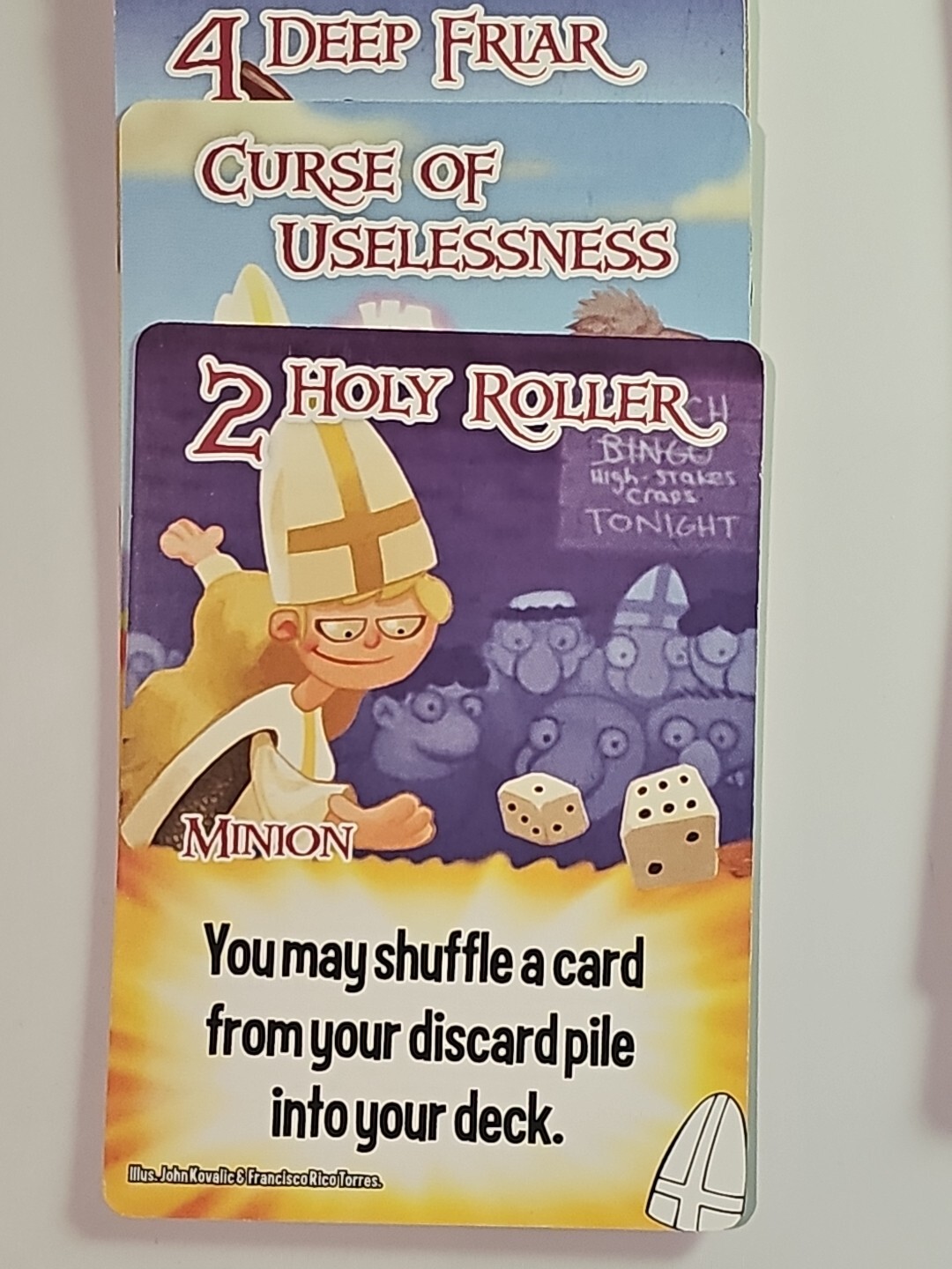 Smash Up CLERICS Faction Pack – Alderac Entertainment Group REPLACEMENT SET