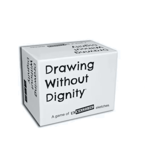 Drawing Without Dignity Adult Party Card Game Award-Winning Fun