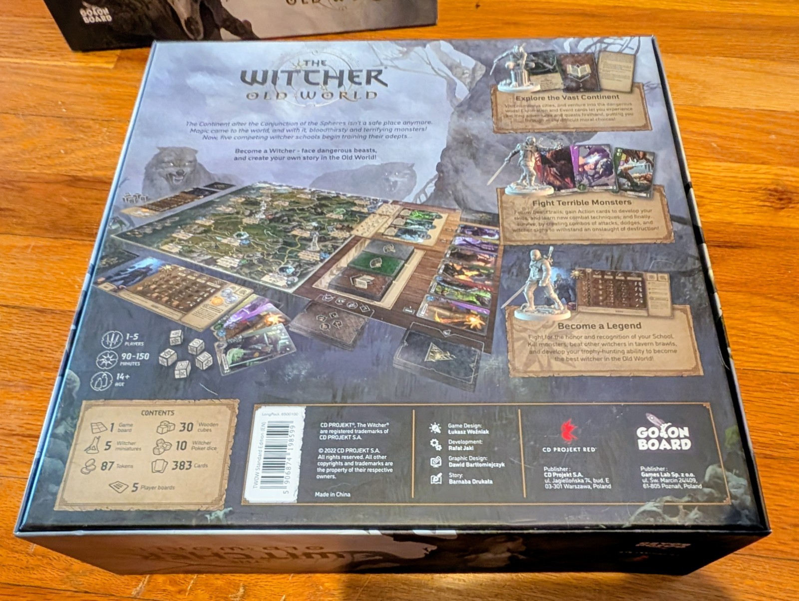 The Witcher Old World – A 2023 Competitive Adventure Board Game for 1-5 Players