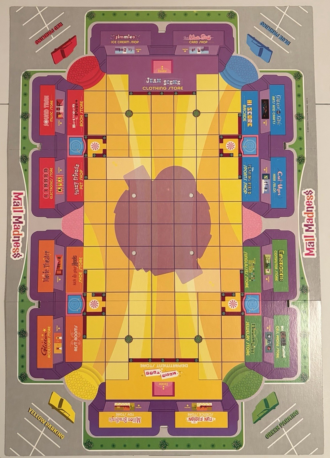 2005 Milton Bradley Electronic Mall Madness Board Game – Works Great!