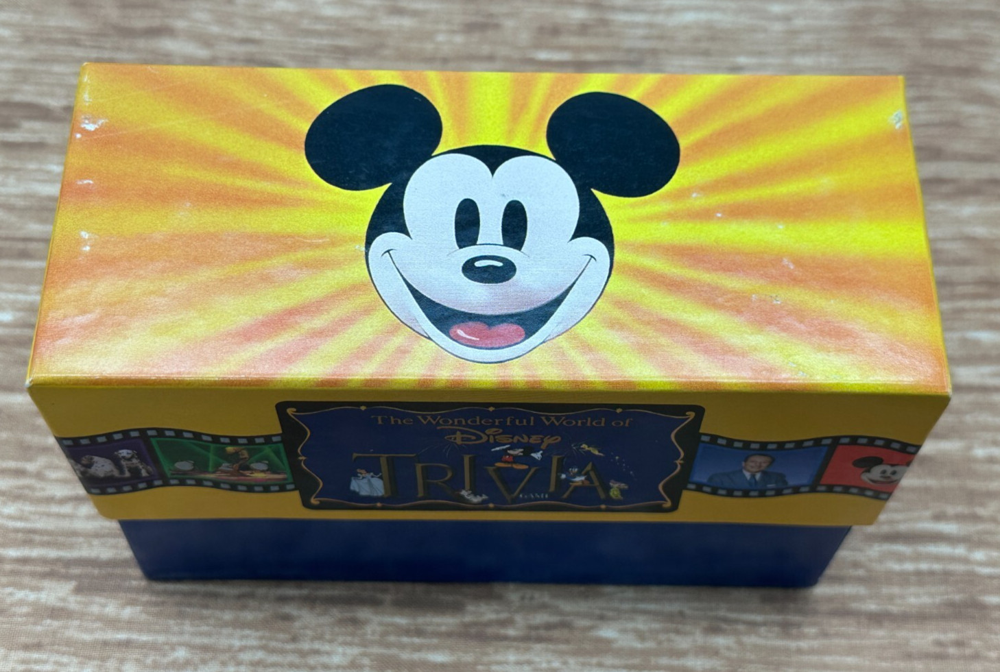 The Wonderful World of Disney Trivia Game 1997 Replacement Cards Trivia Mickey