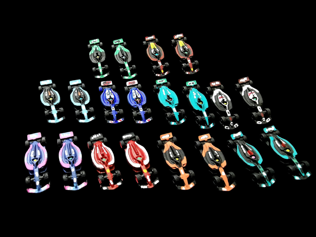 F1 cars: upgrade kit for the Formula D game