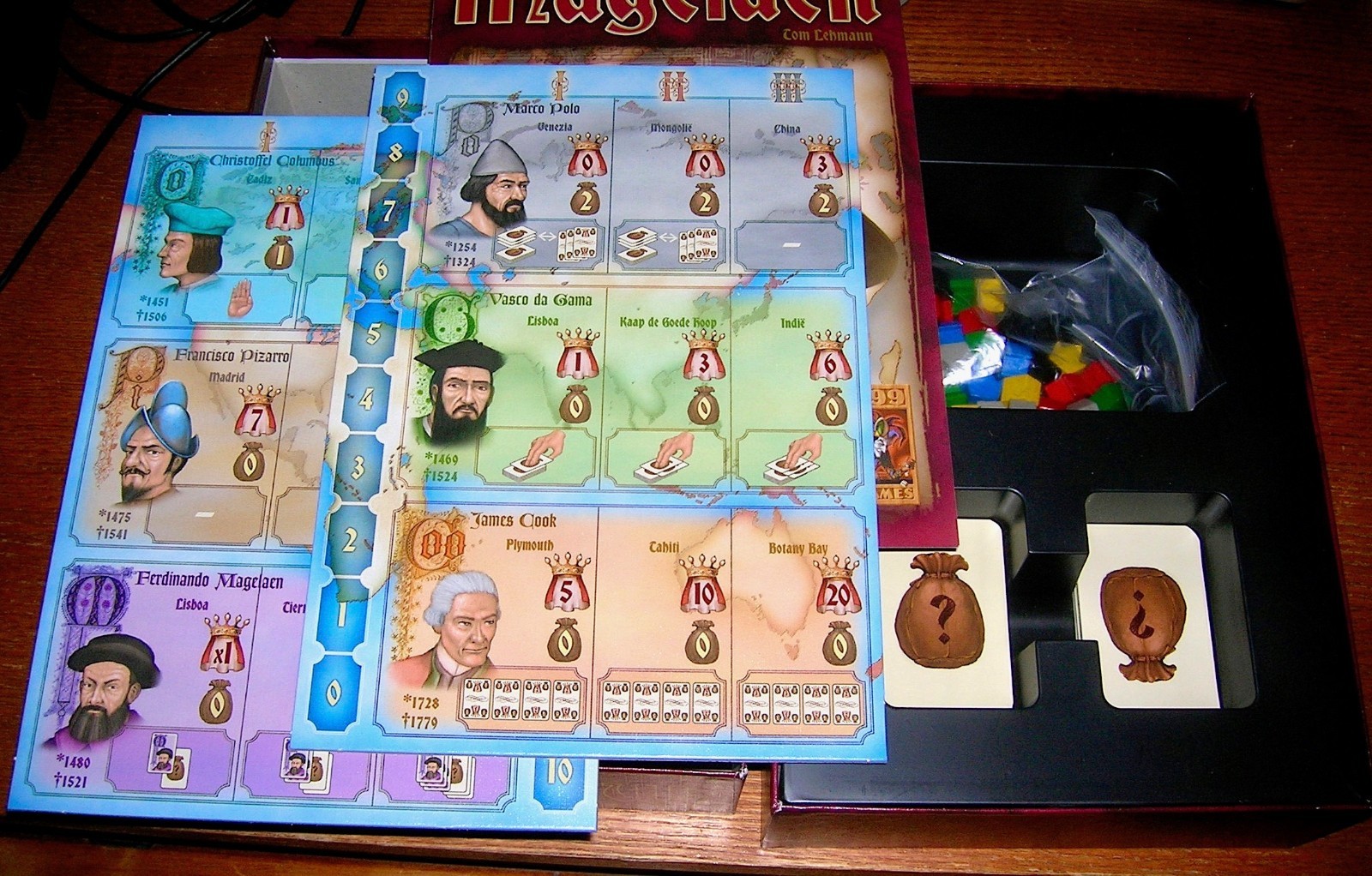 999 Games MAGELAEN Dutch game complete