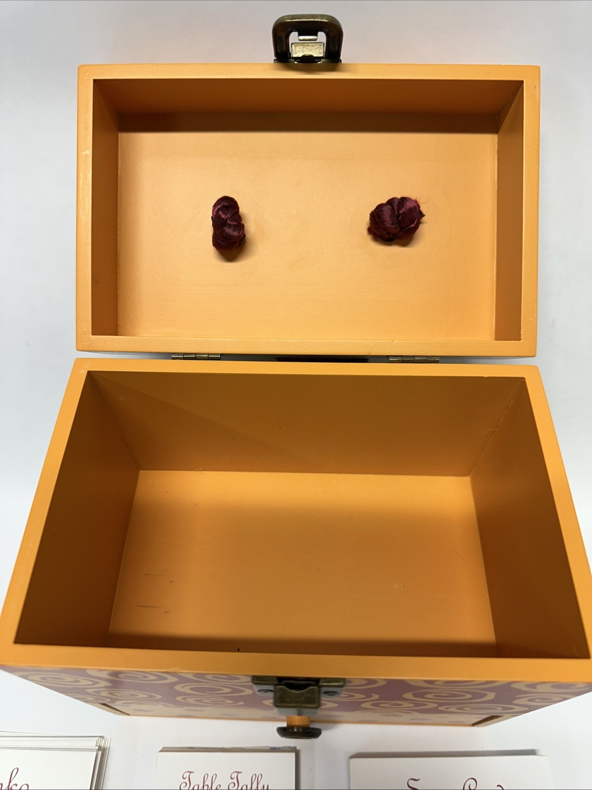 Southern Living Home Bunco Game Set With Colorful Box (No Dice)