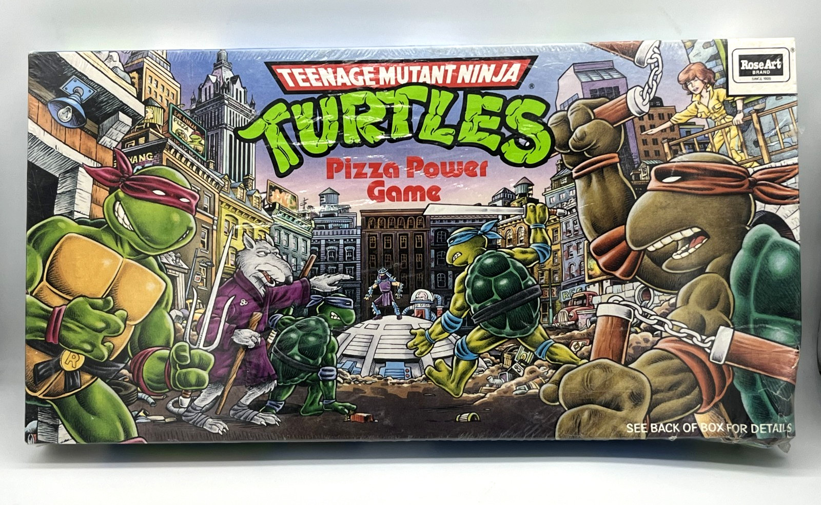 1987 TMNT Teenage Mutant Ninja Turtles Pizza Power Board Game RARE SEALED!!