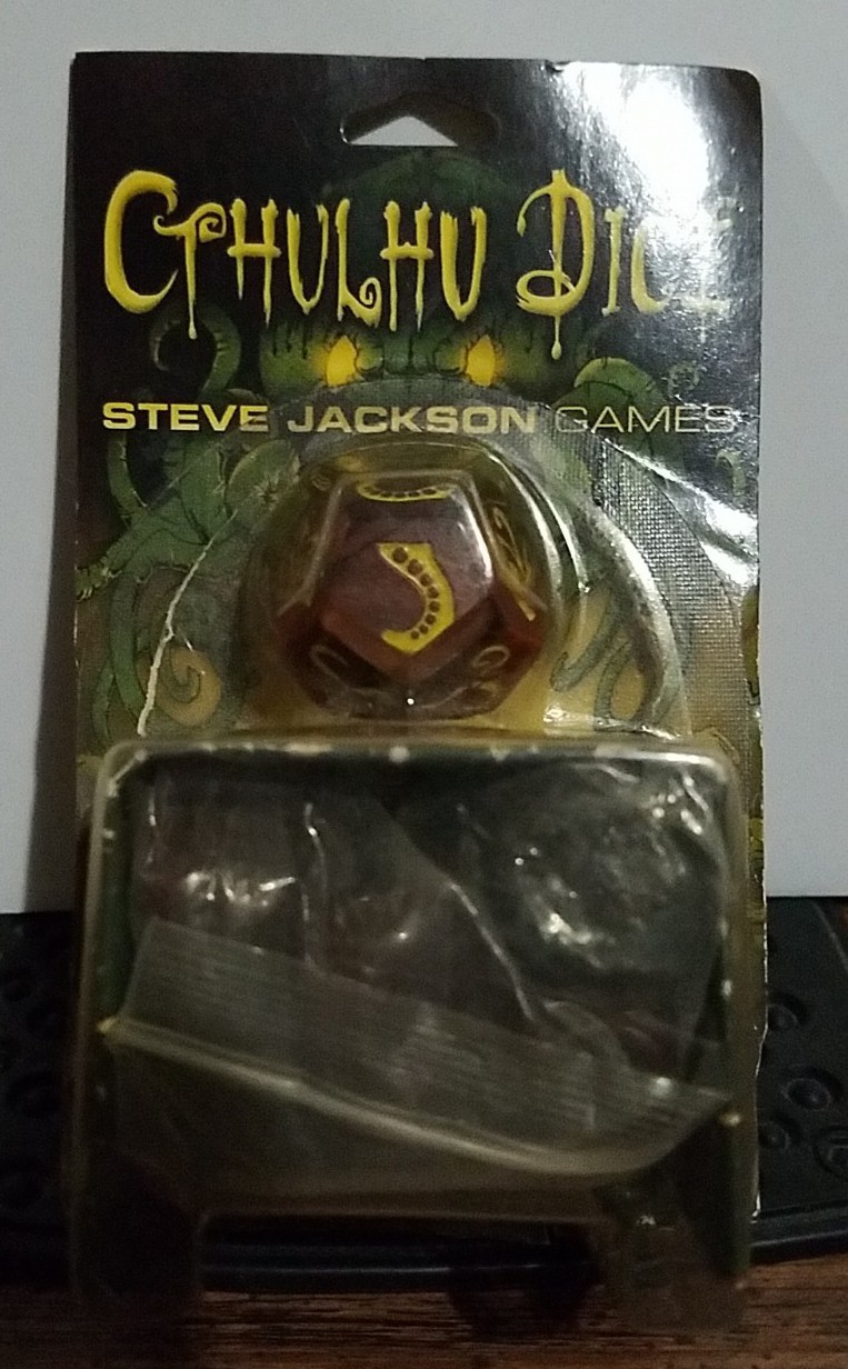 Cthulhu Dice Game Steve Jackson Red 2012 1st Edition 1st Printing