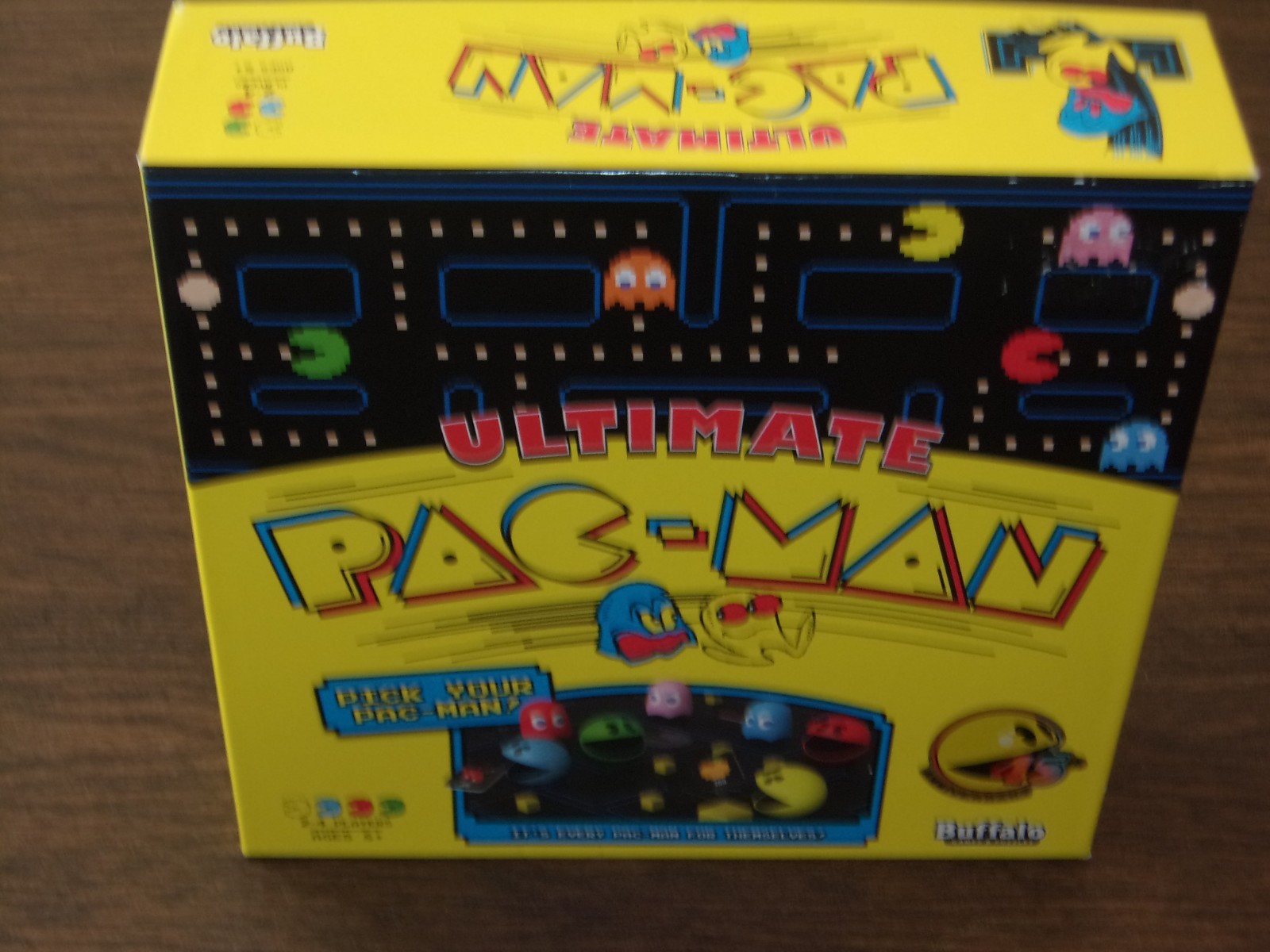 Ultimate PAC-MAN Board Game Retro Arcade Classic By Buffalo Games and Puzzles