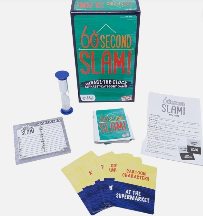 60 Second Slam! – Family Board Game
