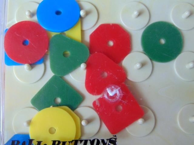 1969 BALI-BUTTONS Hand Held DEXTERITY Game, A LOGIC PUZZLE, Behavioral Sciences