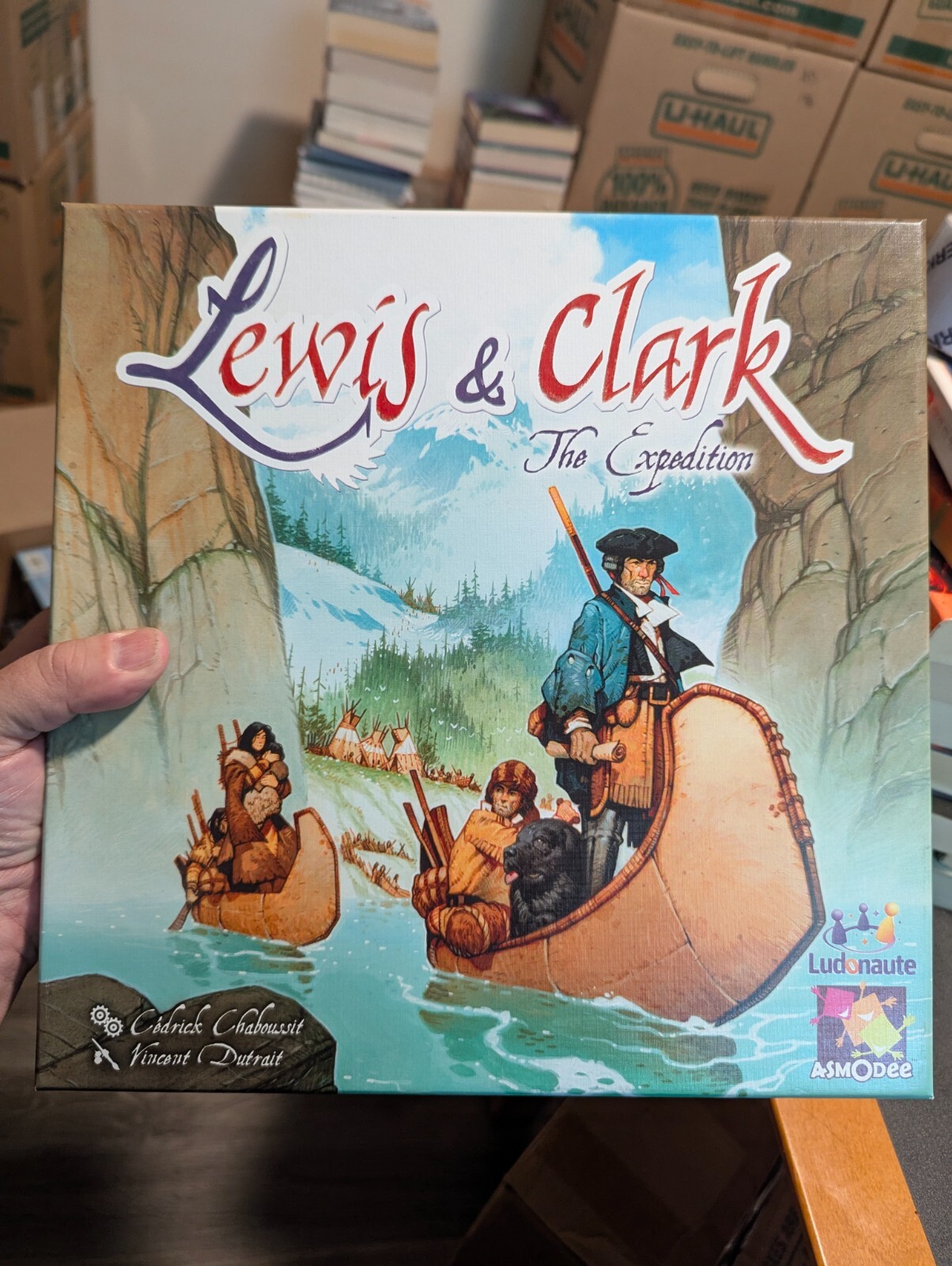 LEWIS & CLARK The Expedition Board Game 100% COMPLETE 2014 AWARD WINNER