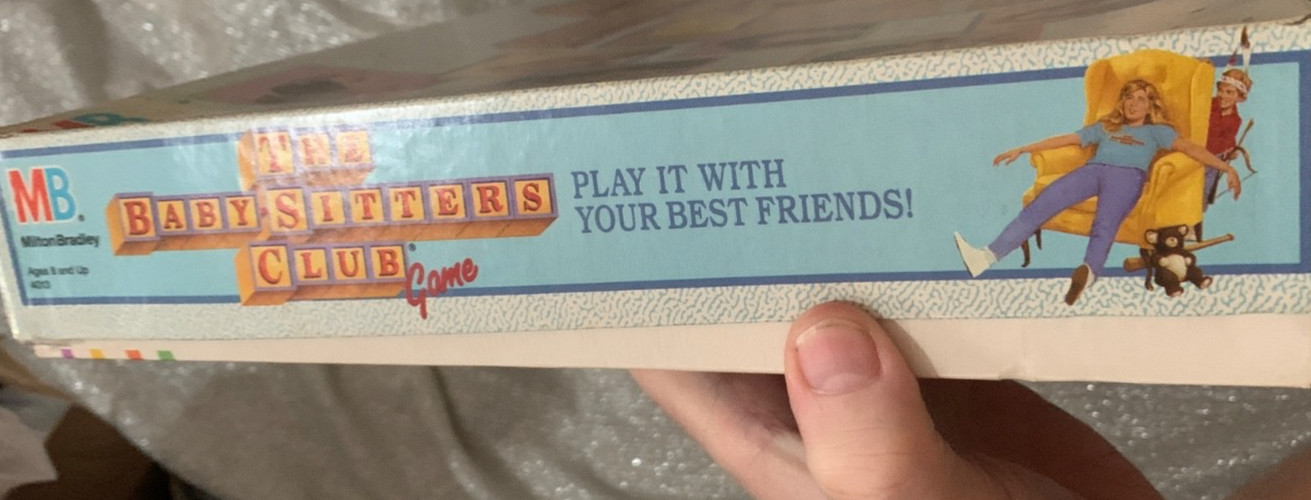 VINTAGE The Baby Sitters Club Game COMPLETE Milton Bradley 1989 BSC Girls Books