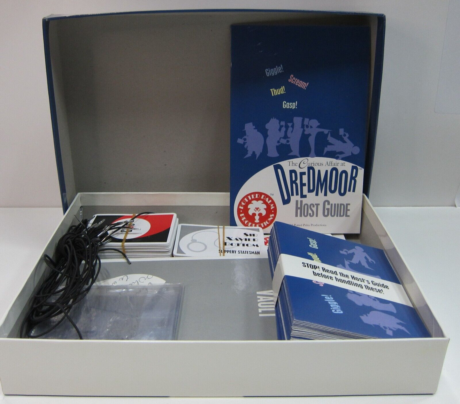 The Curious Affair at Dredmoor Mystery Party Game (Clue Style Dinner Party Game)