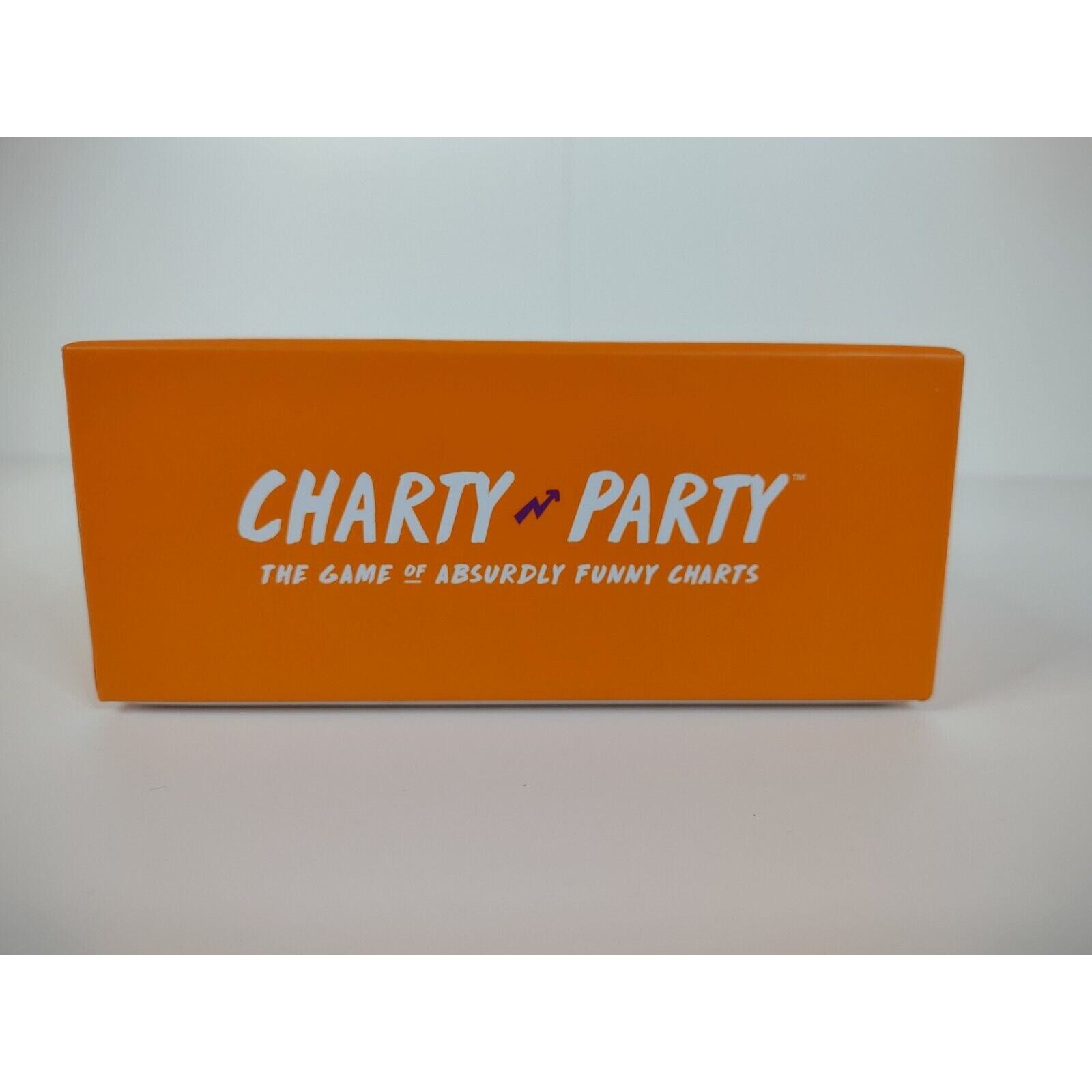 Charty Party – The Game of Absurdly Funny Charts 2023 Party Card Game Adults **