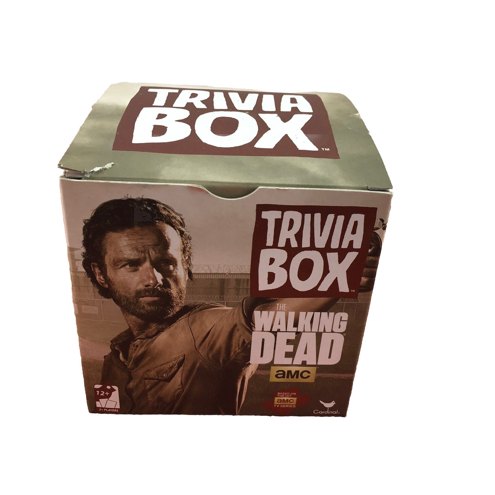 The Walking Dead Trivia Box Game New Sealed Cards AMC Film Holdings 2014