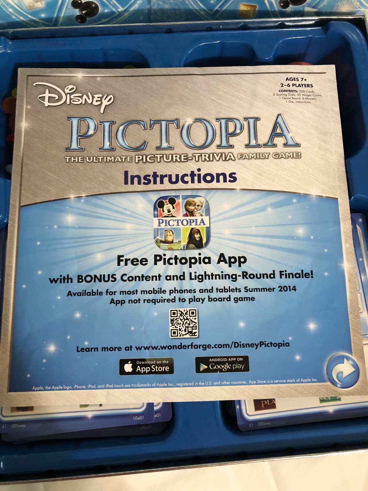 Pictopia Ultimate Picture Trivia Disney Family Game Edition 2-6 Players. 7+.