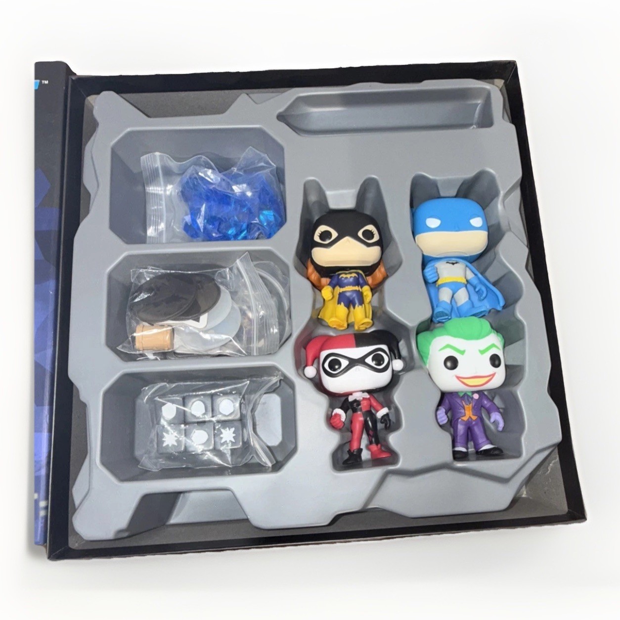 FunkoVerse DC Comics Strategy Game 4-Pack Batman Joker Harley Quinn Batgirl