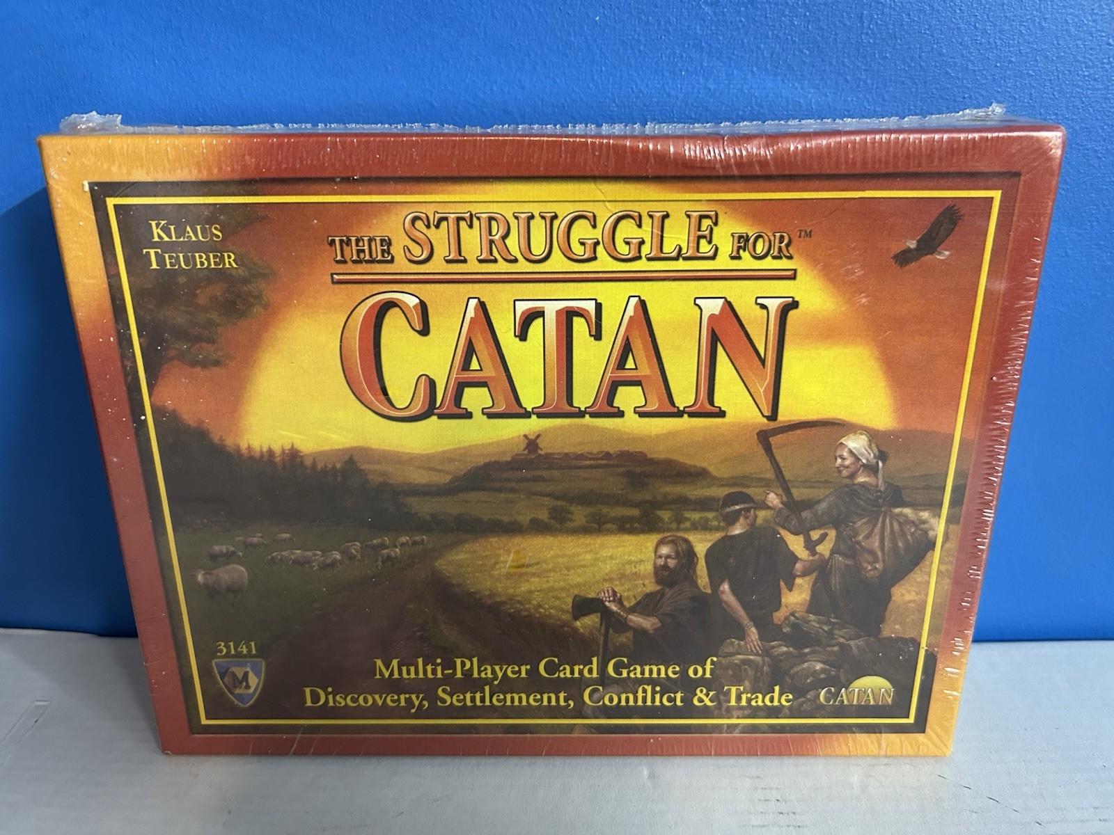 The Struggle For Catan 3141 Multi-Player Card Game 2011 Klaus Teuber – SEALED!