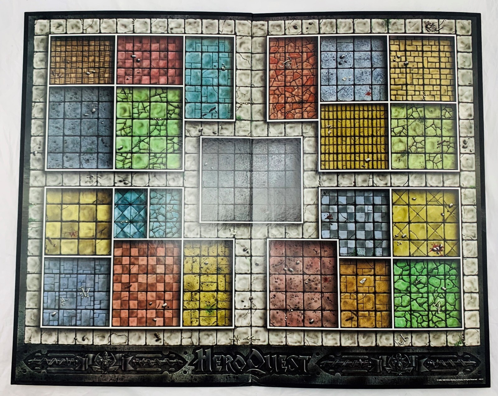 1989 Hero Quest Board Game HeroQuest Milton Bradley Complete Very Good Cond