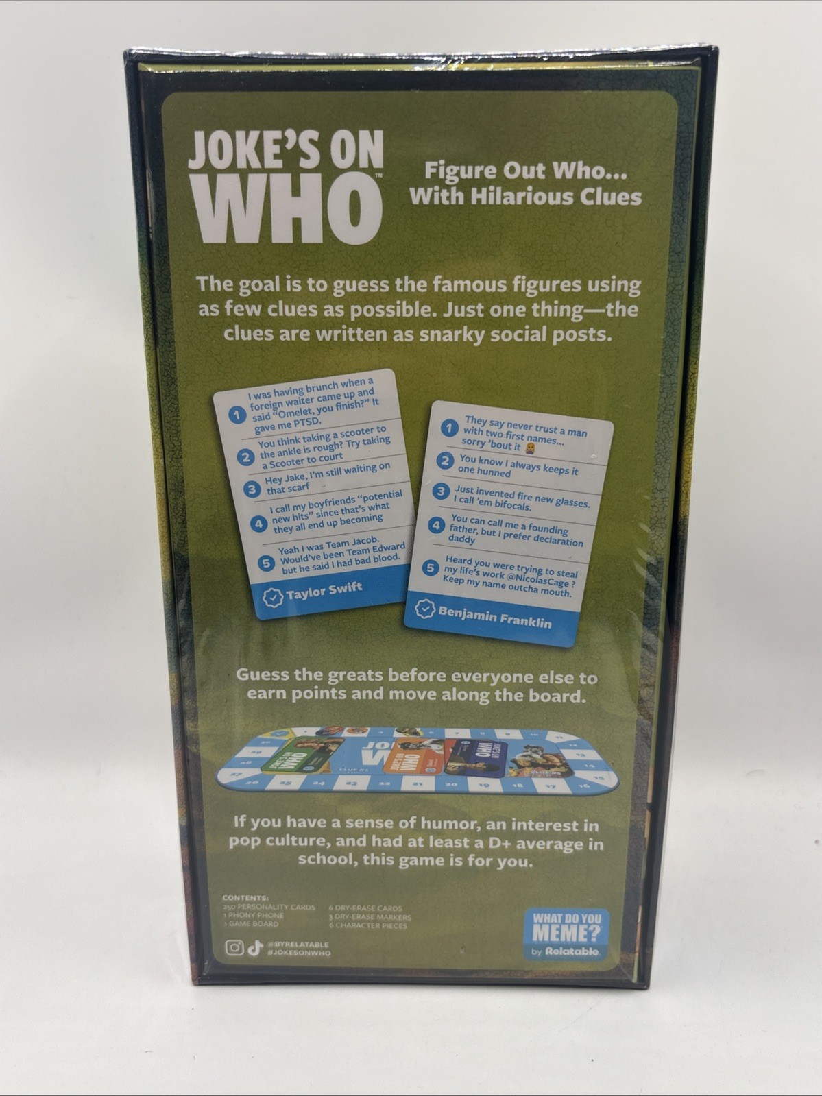What Do You Meme Joke’s On Who Party Board Game Adults NEW Sealed Pop Culture