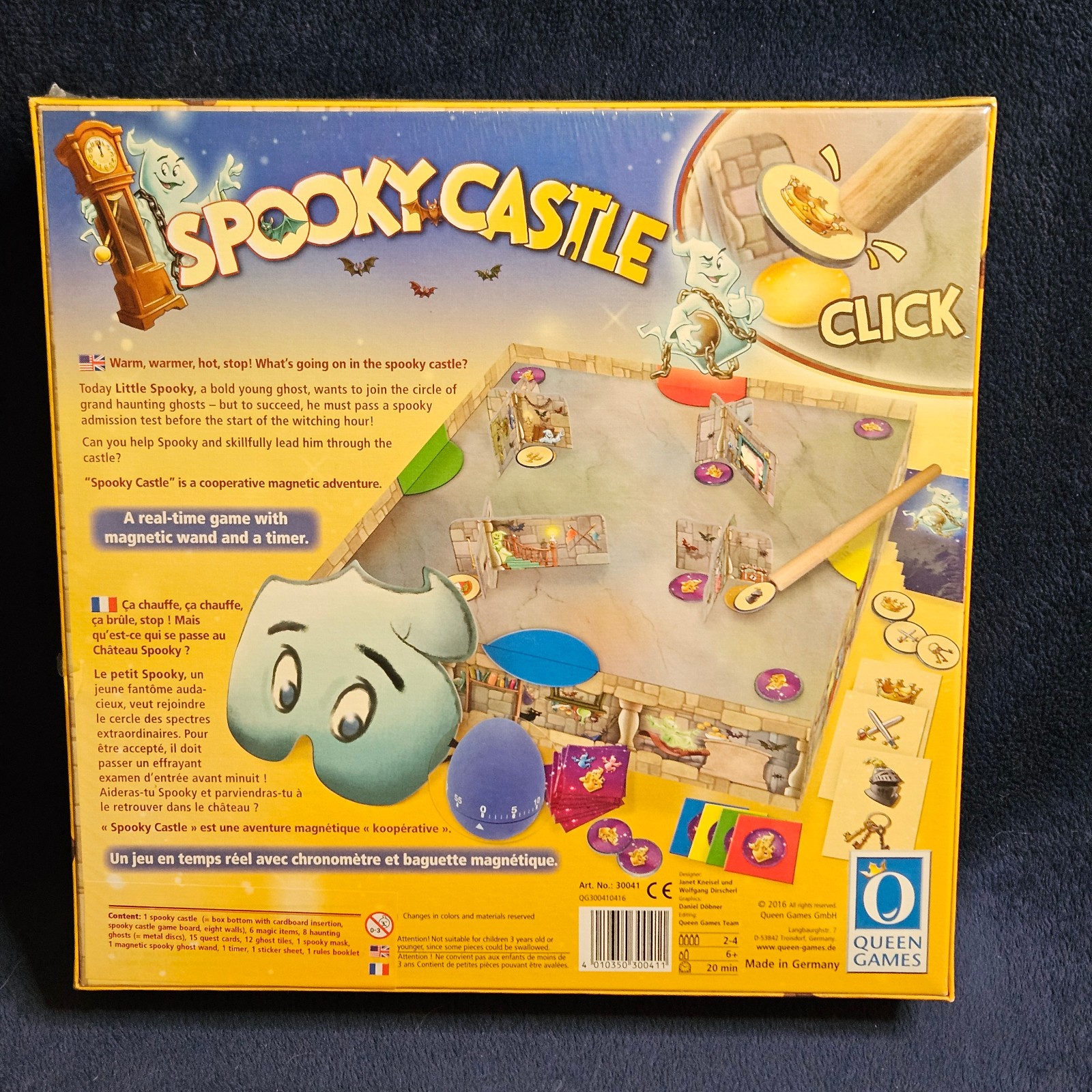 Spooky Castle Board Game – Queen Games NEW SEALED