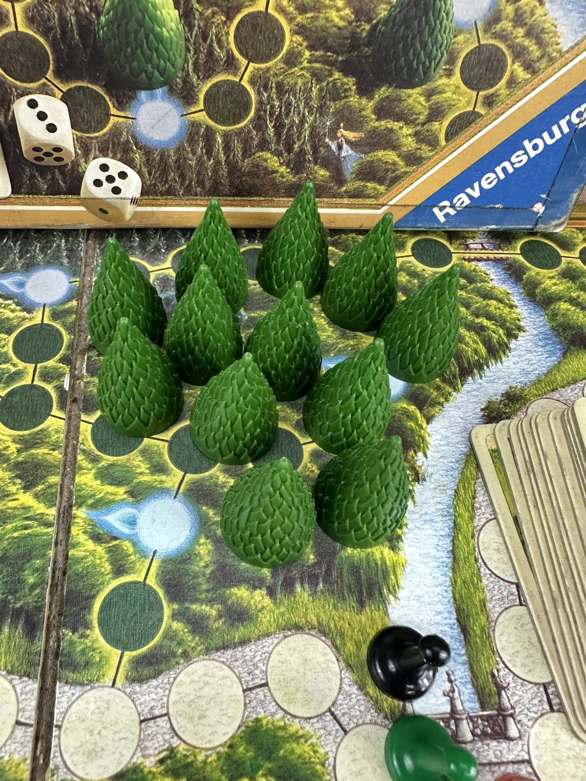 Enchanted Forest Board Game 1982 Made In West Germany Used 90% Complete
