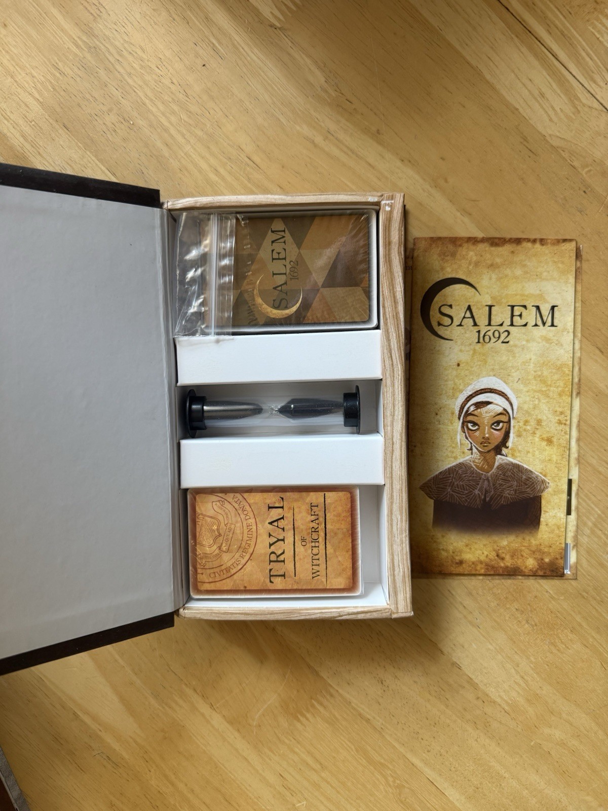Salem 1692 Board Game Witch Hunt Game. New Open Box