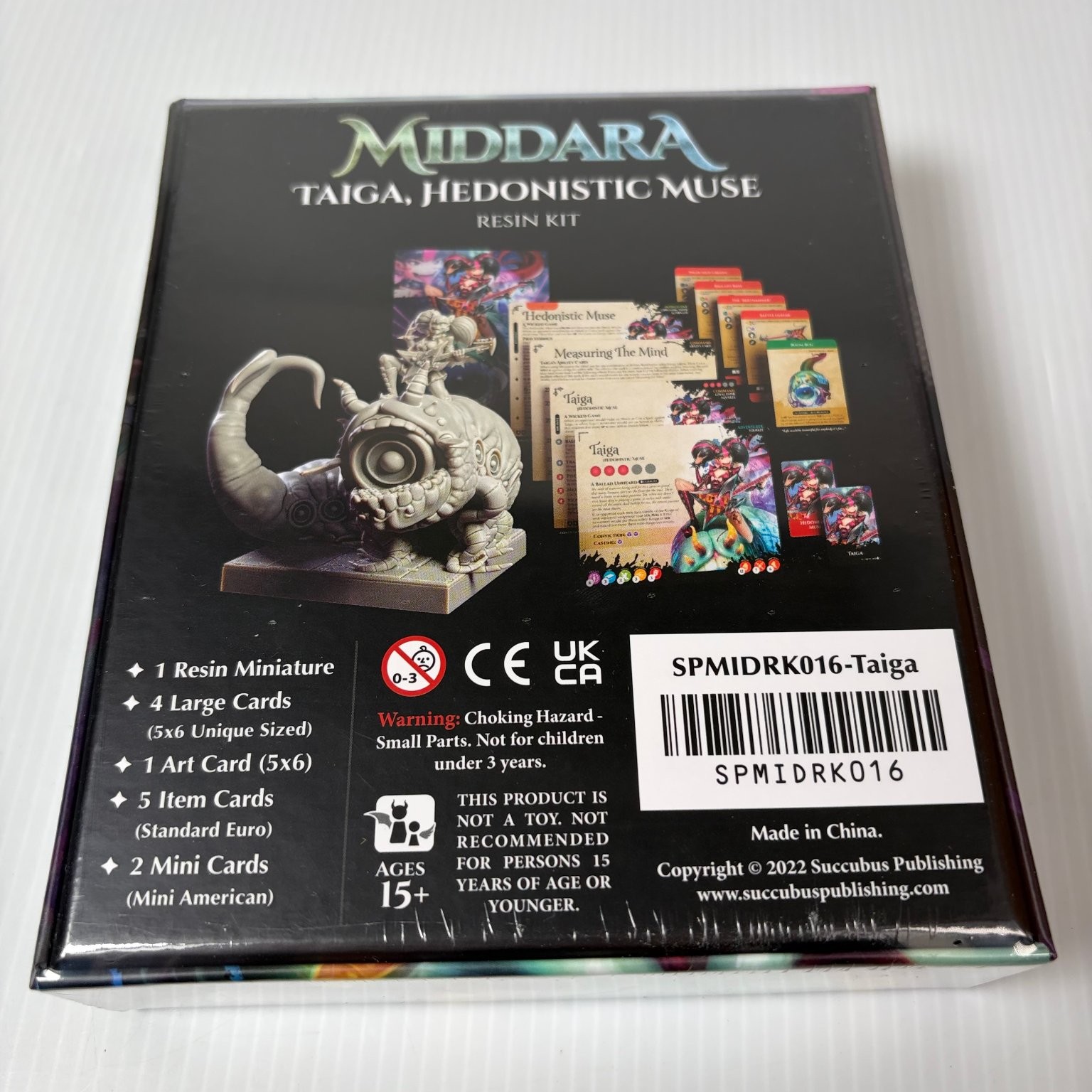 Middara Taiga Hedonistic Muse Resin Kit Succubus Publishing 2022 Ages 15+